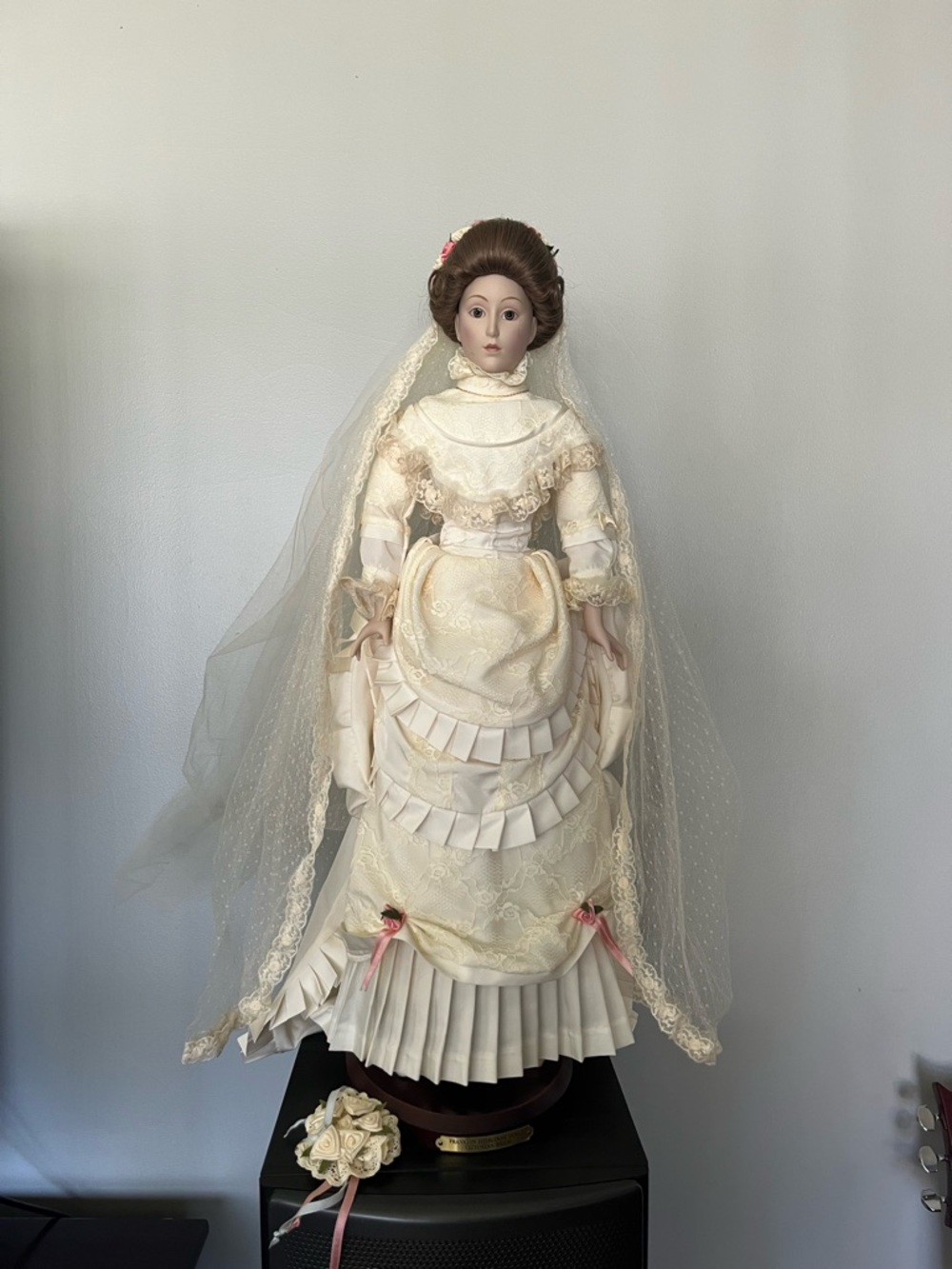 Franklin Victorian Porcelain Bride Doll